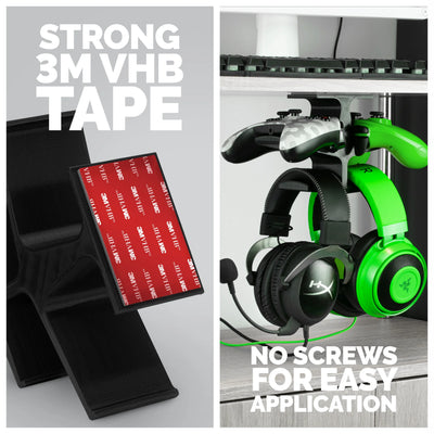 THE ANVIL - UNDER DESK DUAL HANGER - DAXORA