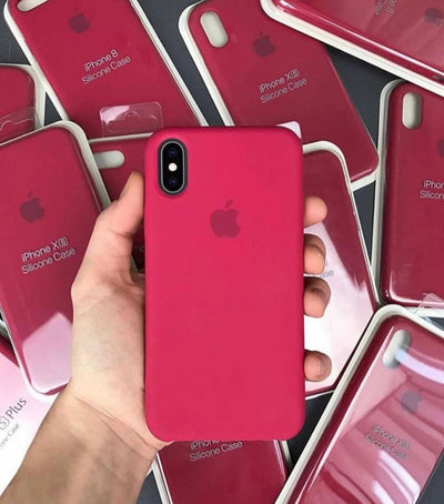 Silicone Case (RED PINK) - DAXORA