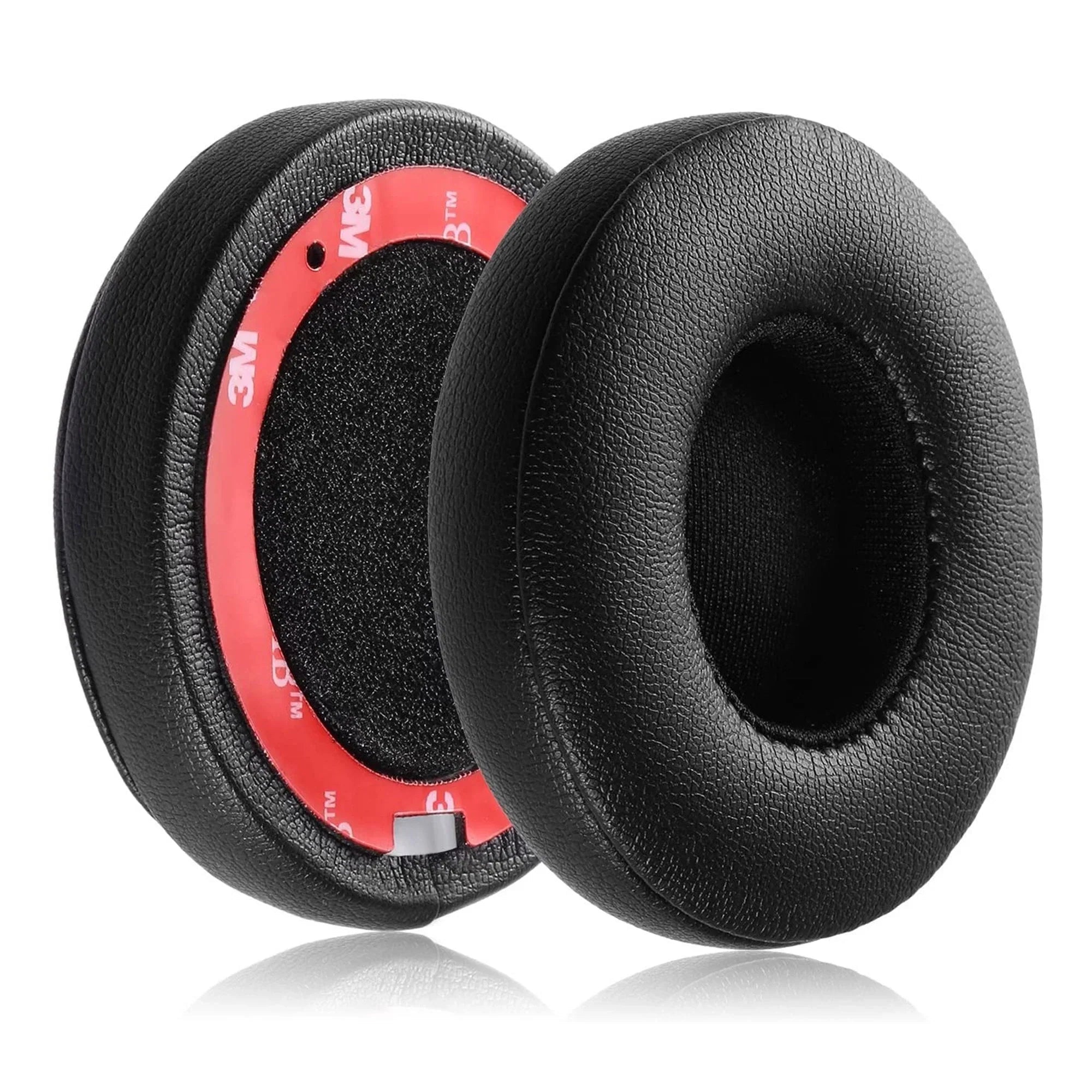 Beats Solo3, Solo 2 Wireless, On - Ear, Black, Ecological Leather ( 1 Pair Ear Pads ) - DAXORA