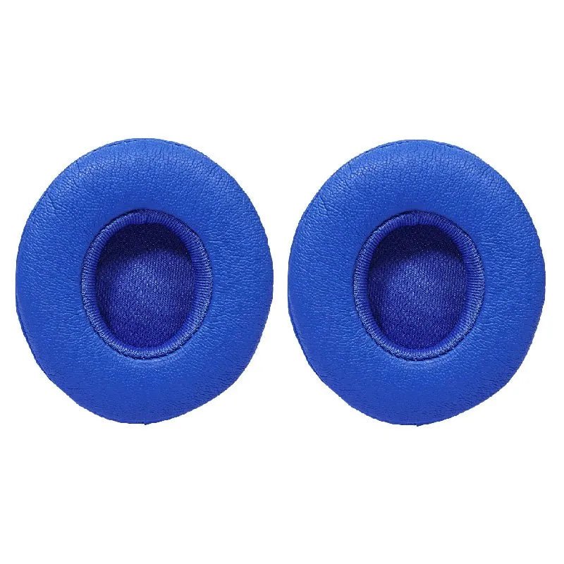 Beats Solo3, Solo 2 Wireless, On - Ear, Blue, Ecological Leather ( 1 Pair Ear Pads ) - DAXORA