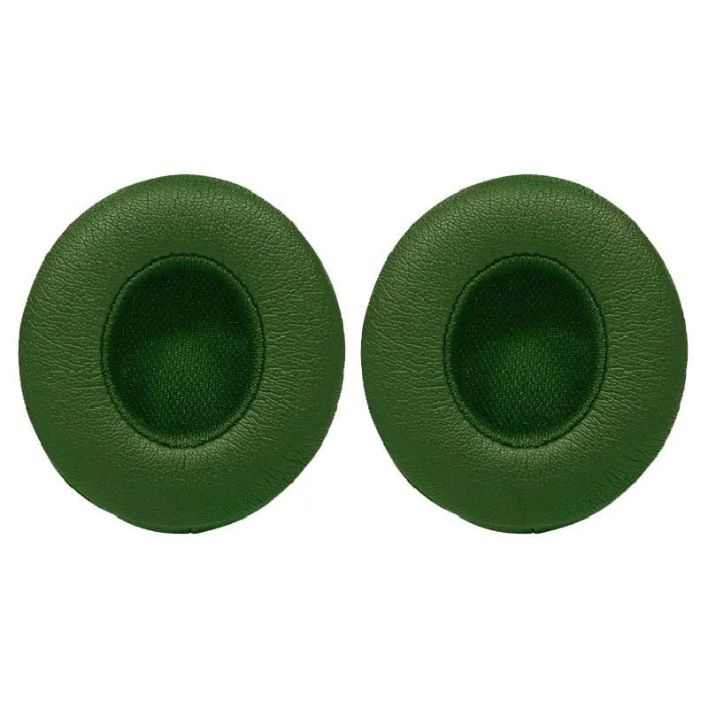 Beats Solo3, Solo 2 Wireless, On - Ear, Green, Ecological Leather ( 1 Pair Ear Pads ) - DAXORA
