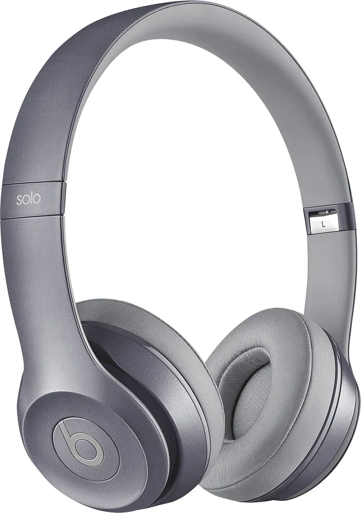 Beats Solo3, Solo 2 Wireless, On - Ear, Matte Silver, Ecological Leather ( 1 Pair Ear Pads ) - DAXORA