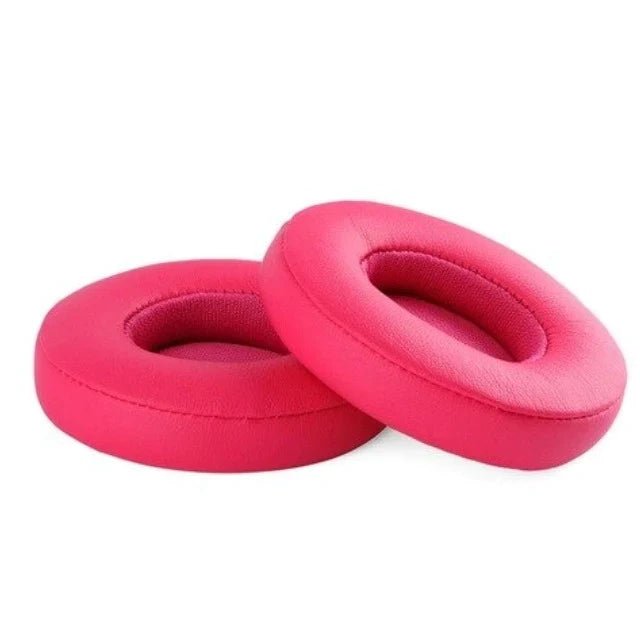 Beats Solo3, Solo 2 Wireless, On - Ear, Pink, Ecological Leather ( 1 Pair Ear Pads ) - DAXORA