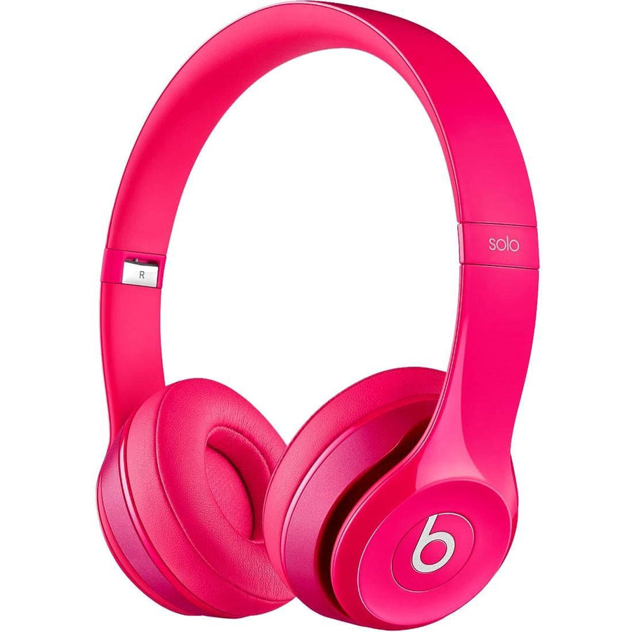 Beats Solo3, Solo 2 Wireless, On - Ear, Pink, Ecological Leather ( 1 Pair Ear Pads ) - DAXORA
