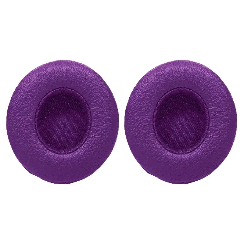 Beats Solo3, Solo 2 Wireless, On - Ear, Purple, Ecological Leather ( 1 Pair Ear Pads ) - DAXORA