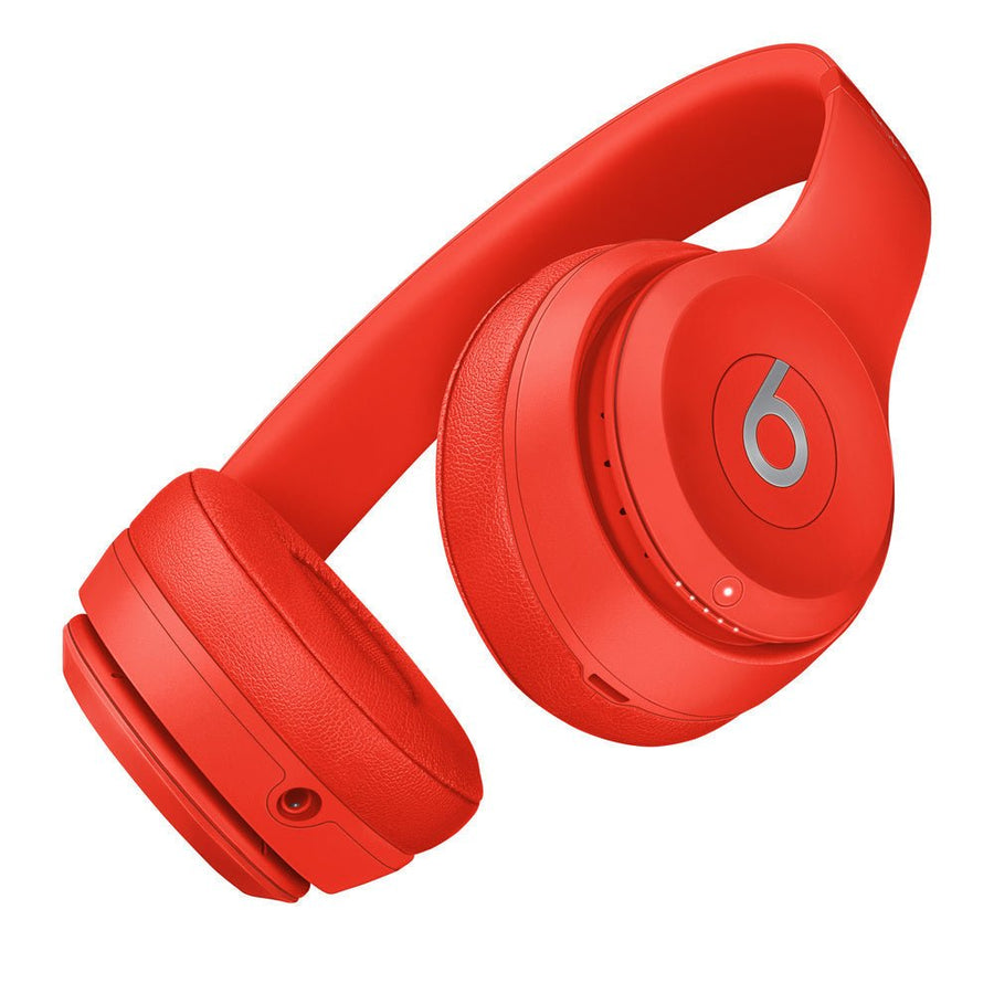 Beats Solo3, Solo 2 Wireless, On - Ear, Red, Ecological Leather ( 1 Pair Ear Pads ) - DAXORA