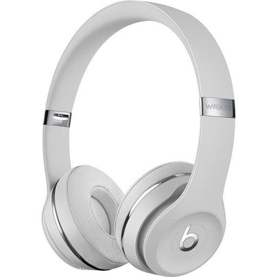 Beats Solo3, Solo 2 Wireless, On - Ear, Satin Silver, Ecological Leather ( 1 Pair Ear Pads ) - DAXORA