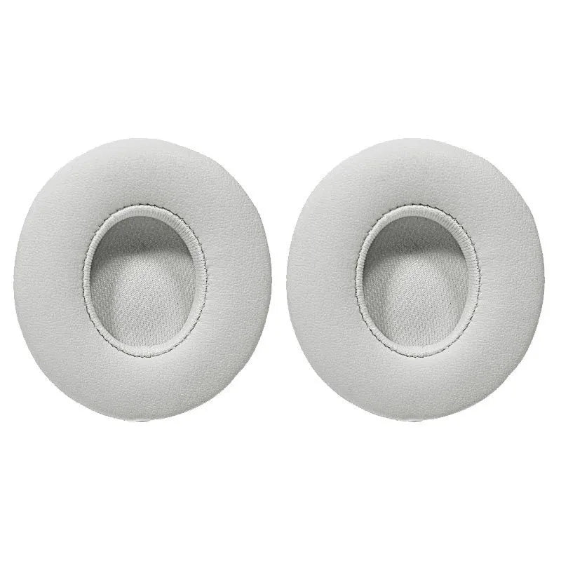 Beats Solo3, Solo 2 Wireless, On - Ear, Satin Silver, Ecological Leather ( 1 Pair Ear Pads ) - DAXORA