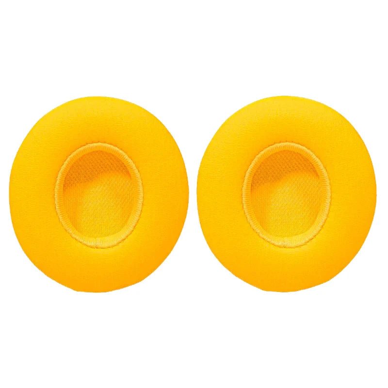 Beats Solo3, Solo 2 Wireless, On - Ear, Yellow, Ecological Leather ( 1 Pair Ear Pads ) - DAXORA