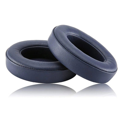 Beats Studio3, Studio 2.0 with cable/Wireless, Over - Ear, Dark Blue, Ecological Leather ( 1 Pair Ear Pads ) - DAXORA