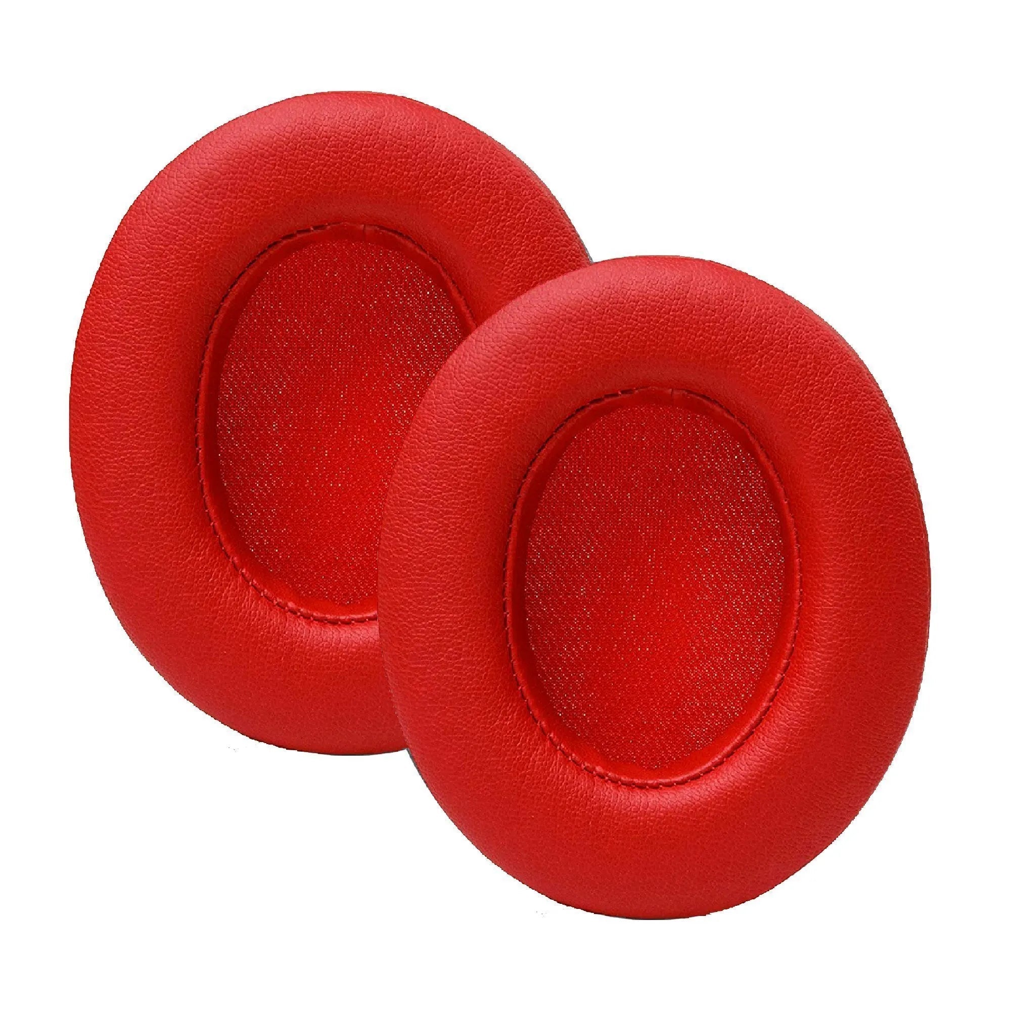 Beats Studio3, Studio 2.0 with cable/Wireless, Over - Ear, Red, Ecological Leather ( 1 Pair Ear Pads ) - DAXORA