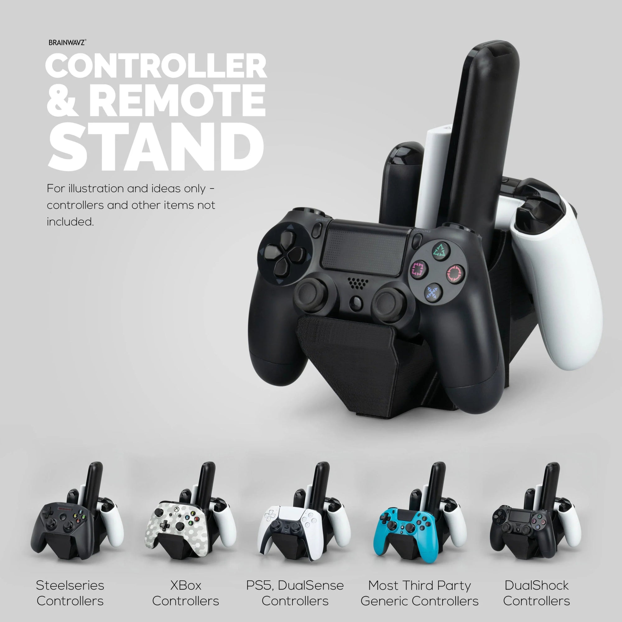 DUAL GAME CONTROLLER HOLDER - DAXORA