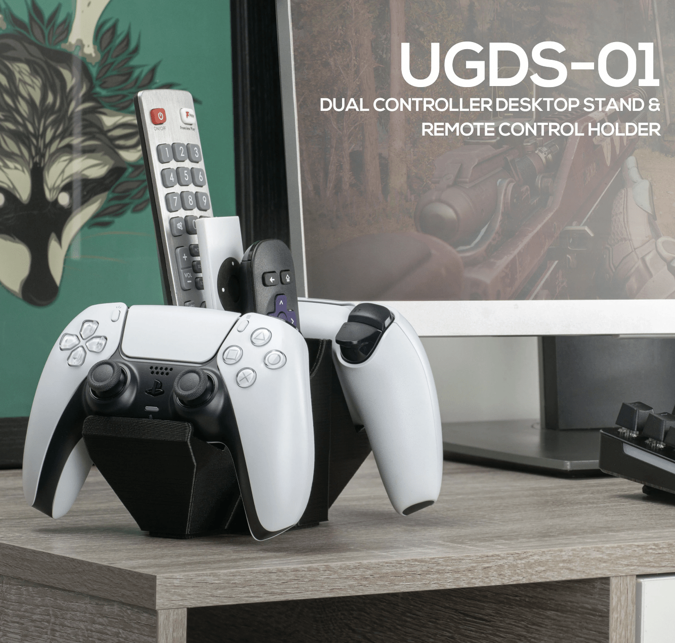 DUAL GAME CONTROLLER HOLDER - DAXORA