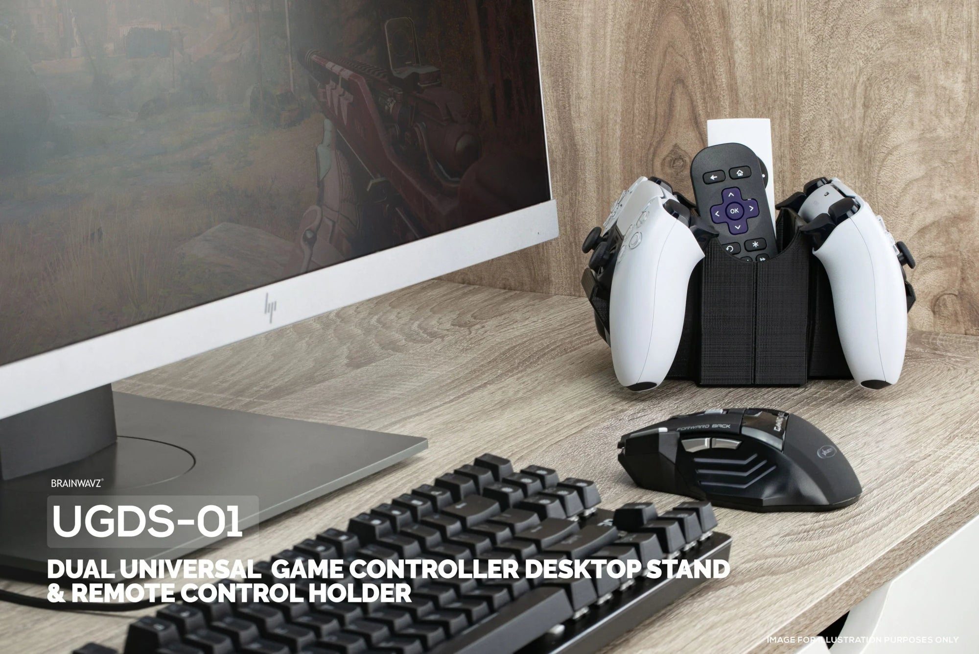 DUAL GAME CONTROLLER HOLDER - DAXORA