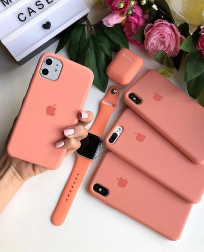 Silicone Case (PASTEL ORANGE) - DAXORA