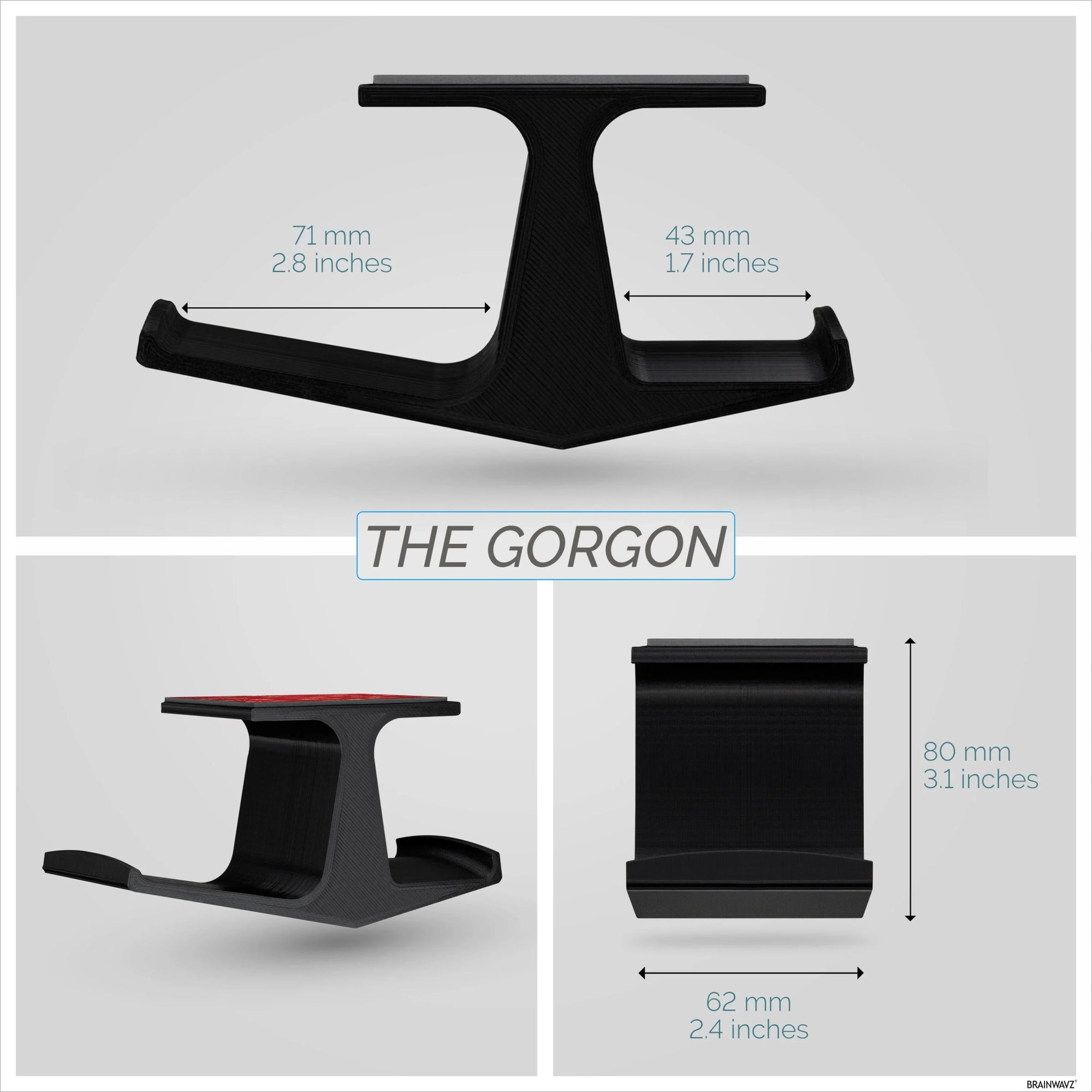 THE GORGON - UNDER DESK HANGER - DAXORA