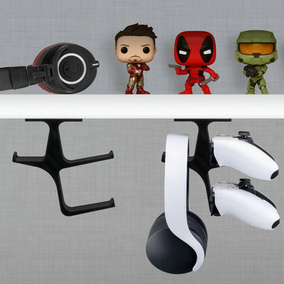 THE TREO - UNDER DESK DUAL HANGER - DAXORA